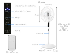 Quạt đứng Tefal VH659690