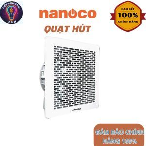 Quạt hút âm trần có ống dẫn Nanoco NCV2020-C