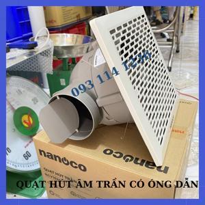 Quạt hút âm trần có ống dẫn Nanoco NCV2020-C