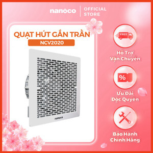 Quạt hút âm trần Nanoco NCV2020