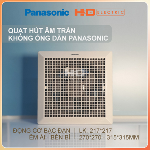 Quạt hút âm trần Panasonic FV-25TGU5