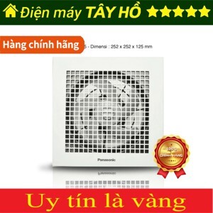 Quạt hút âm trần Panasonic FV-15TGU1