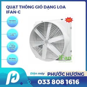 Quạt hút công nghiệp Ifan 126C