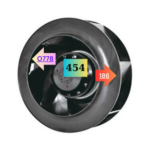 Quạt hút li tâm Leipole 225FLW2