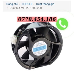 Quạt hút tủ điện Leipole F2E-150S-230