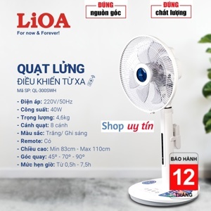 Quạt lửng LiOA QL-300SWH