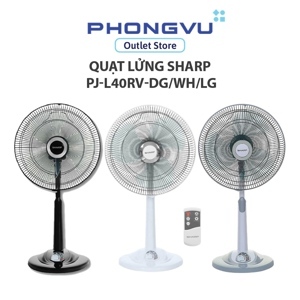 Quạt lửng Sharp PJ-L40RV - điều khiển từ xa