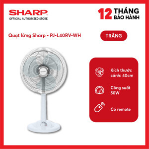 Quạt lửng Sharp PJ-L40RV - điều khiển từ xa