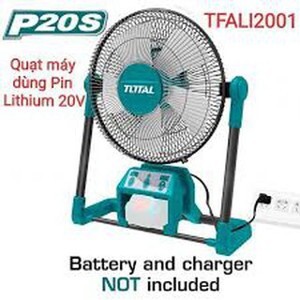 Quạt máy dùng pin Total TFALI2001