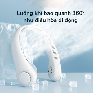 Quạt mini đeo cổ không cánh Jisulife FA14