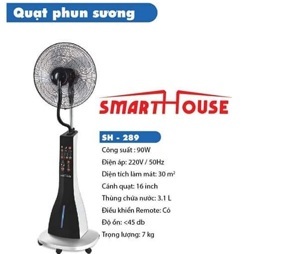 Quat phun sương Smarthouse SH-289