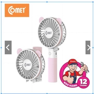 Quạt sạc cầm tay Comet CRF0803