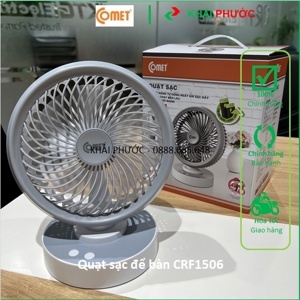 Quạt sạc cầm tay Comet CRF1004