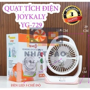 Quạt sạc để bàn YG-729