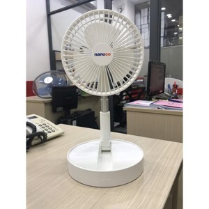 Quạt sạc điện gấp gọn Nanoco NFF1617P/ NFF1617W