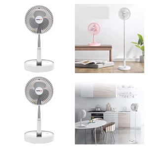 Quạt sạc điện gấp gọn Nanoco NFF1617P/ NFF1617W
