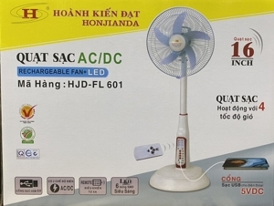 Quạt sạc điện Honjianda FL-601