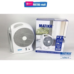 Quạt sạc điện Matika MTK-6298