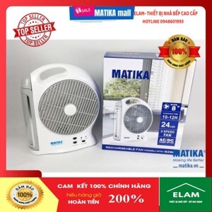 Quạt sạc điện Matika MTK-6298