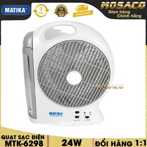 Quạt sạc điện Matika MTK-6298