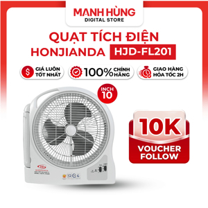Quạt Sạc HONJIANDA HJD-FL201