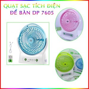 Quạt sạc Mini DP-7605