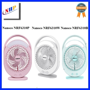 Quạt sạc Nanoco NRF6310B