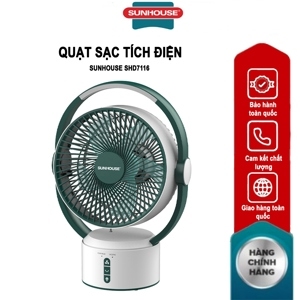 Quạt sạc Sunhouse SHD7116