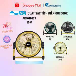 Quạt sạc tích điện AC ARF02D123