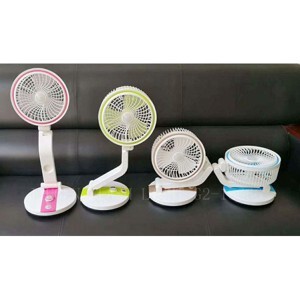Quạt sạc tích điện gập nhiều tư thế LR-2018
