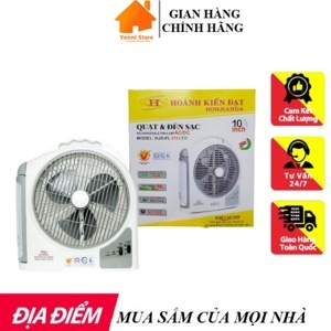 Quạt sạc tích điện Honjianda FL213 - 1 bình