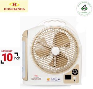 Quạt sạc tích điện Honjianda FL213 - 2 bình