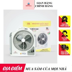 Quạt sạc tích điện Honjianda FL213 - 2 bình