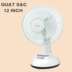 Quạt sạc tích điện Kentom KT-9500