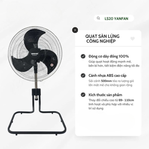 Quạt sàn bán công nghiệp Yanfan LS20