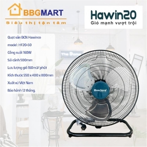 Quạt sàn chân quỳ công nghiệp Hawin20 HF20-50