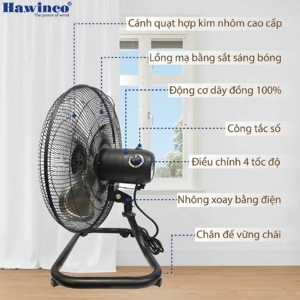 Quạt sàn chân quỳ công nghiệp Hawin20 HF20-50