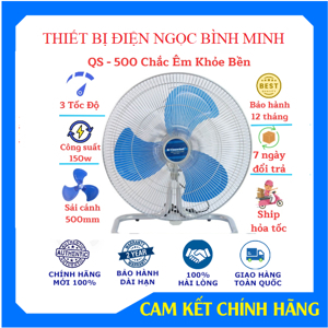 Quạt sàn công nghiệp điện cơ thống nhất Vinawind QS 500