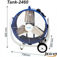 Quạt sàn di động Dasin TANK-2460