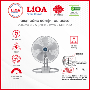 Quạt sàn LiOA QL-450LG