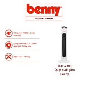 Quạt sưởi gốm Benny BHT2300