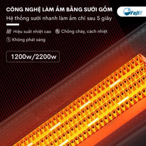 Quạt sưởi gốm Ceramic để sàn FujiE CH-2400