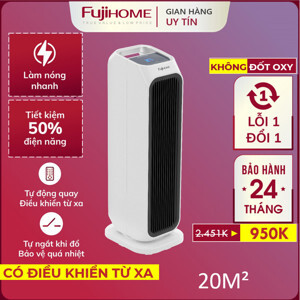 Quạt sưởi gốm Ceramic Fujihome FH3000