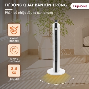 Quạt sưởi gốm Ceramic Fujihome FH2000M