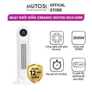 Quạt sưởi gốm Mutosi MCH-2200