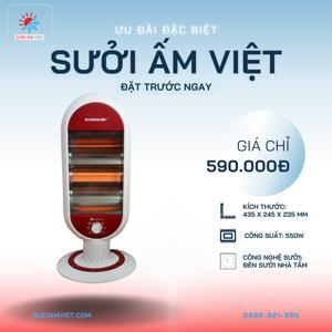 Quạt sưởi hồng ngoại Sunhouse SHD7022