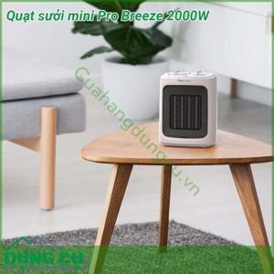 Quạt sưởi mini Pro Breeze 500w