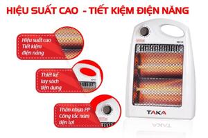 Quạt sưởi thạch anh Taka TKE12H