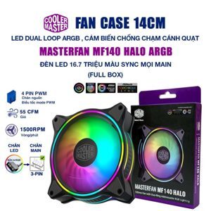 Quạt tản nhiệt Cooler Master Masterfan MF140R ARGB