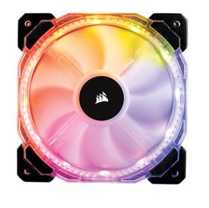 Quạt tản nhiệt Corsair HD140 RGB LED High Performance 140mm PWM Fan — Twin Pack with Controller (CO-9050069-WW)